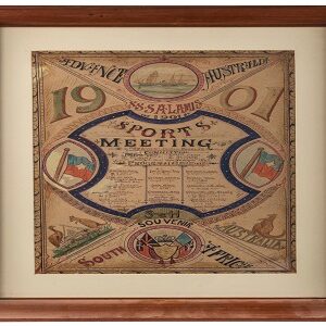 BOER WAR - S.S. SALAMIS - 'SPORTS MEETING Africana Values
