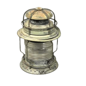 19th century Brass Masthead Light Value
