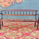 19th Century Cape Dutch Solid Stinkwood Riempie Bench