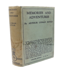 An absolutely stunning copy of Arthur Conan Doyle's "Memories and Adventures".