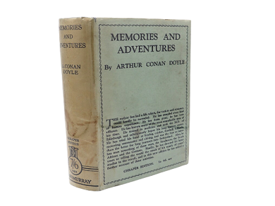 An absolutely stunning copy of Arthur Conan Doyle's "Memories and Adventures". - The Value of Rare Books in South Africa