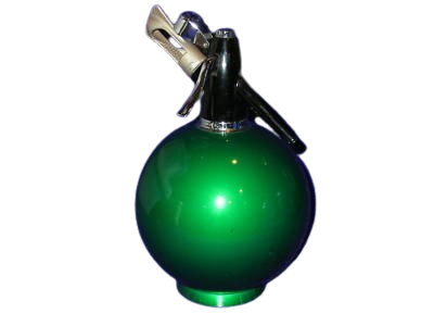 Retro Green BOC Sparklers Soda Syphon value - Africana - Value of Antique and Vintage Pieces