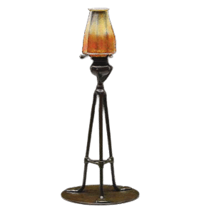 Tiffany candlestick and shade Value
