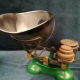 Antique Vegetable scale with weights