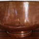 Large Antique Copper Bowl West Rand